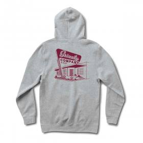 Grizzly Locally Owned Pullover Hoodie - Heather Grey