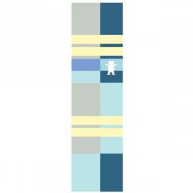 9x33 Grizzly Rugby Stripes Graphic Griptape - #3