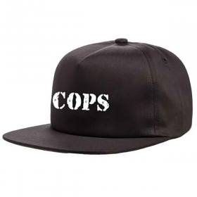 Hard Luck Cops Snapback Hat - Black