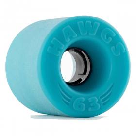 63mm 78a Hawgs Doozies Stone Ground Cruiser Wheels - Blue