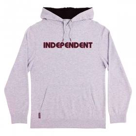 Independent Trucks BTG Bauhaus Midweight Pullover Hoodie - Heather Grey