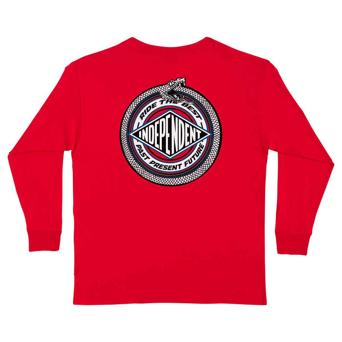 Independent Trucks Youth Long Sleeve T-Shirt - Red | SoCal Skateshop