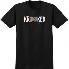 Krooked Masks T-Shirt - Black