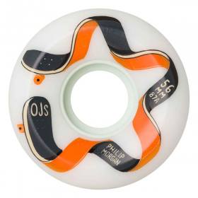 56mm 87a OJ Keyframe Star Wheels - White
