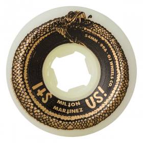 54mm 99a OJ Elite Hardline Milton Martinez Its Us Pro Wheels - White