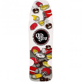 9.75x32.6 Old Bro Del Mar Food Fight Model Deck