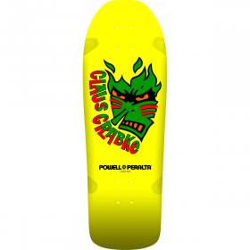 10.25x30.5 Powell Peralta Claus Grabke Re-Issue Deck - Yellow