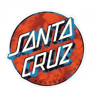 Sticker Santa Cruz Classic Dot 30cm - Tienda pegatinas skateboard