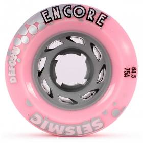 64.5mm 75a Seismic Encore Defcon Wheels - Bubblegum