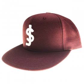 Shake Junt Jawn Snapback Hat - Burgundy