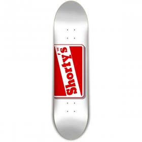 8.5x32.25 Shorty's OG Logo Deck - White/Red