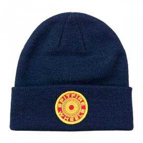 Spitfire Wheels Classic 87 Swirl Patch Cuff Beanie - Navy/Gold/Red