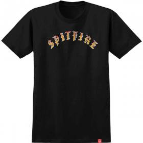 Spitfire Wheels Old E Youth T-Shirt - Black