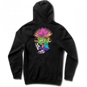 Thank You Mind Blown Pullover Hoodie - Black