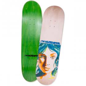 8.38x31.75 The Heated Wheel Jacklyn Guy Deck