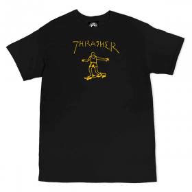 Thrasher Gonz T-Shirt - Black/Yellow
