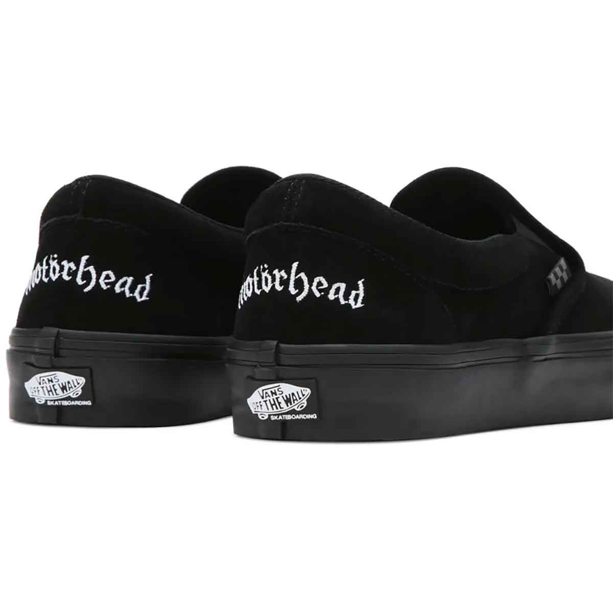 Vans Skate X Motorhead X Rowley Slip On Shoes - Black