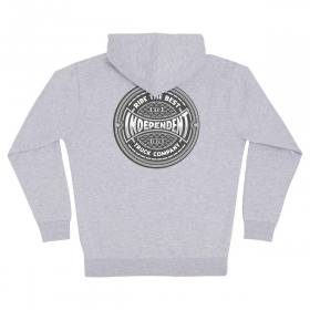 Independent Trucks Pavement Span Heavyweight Zip Hoodie - Grey Heather