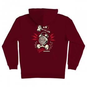 Independent Trucks TTG Smash Heavyweight Pullover Hoodie - Maroon