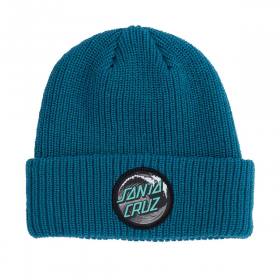 Santa Cruz Wave Dot Long Shoreman Beanie - Teal