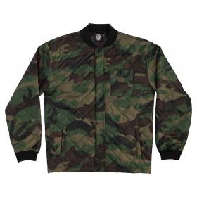 Santa Cruz Flamed Not A Dot Quilted Jacket - Camo