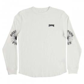Creature Hesher Long Sleeve Thermal Shirt - Off White