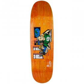 9x32 Alien Workshop Sammy Montano Welcome Class Shaped Deck - Brown Stain