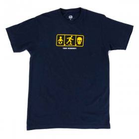 Alien Workshop Birth Life Death T-Shirt - Navy