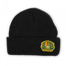 Alien Workshop OG Logo Cuff Beanie - Black