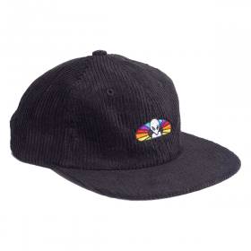 Alien Workshop Spectrum Corduroy Strapback Hat - Black