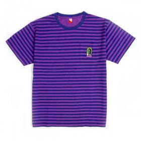 Alien Workshop X Dinosaur Jr Green Mind Striped T-Shirt - Purple