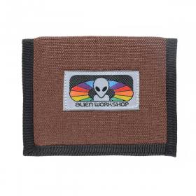 Alien Workshop Spectrum Bi-Fold Wallet - Chocolate Brown