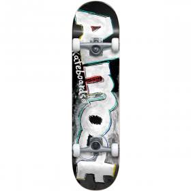 Almost Art School Resin Premium Complete Skateboard - Black 7.75x31.2