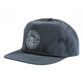 Antihero Stay Ready Snapback Hat - Black/Reflective