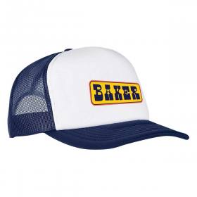 Baker Semi Drunk Mesh Trucker Hat - Navy/White