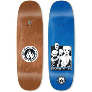 9.5x32.125 Black Label Welcome to 1988 Tugboat Shaped Deck - Assorted Stains