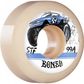 54mm 99a Bones STF V5 Sidecut Big Rigs Wheels - Natural