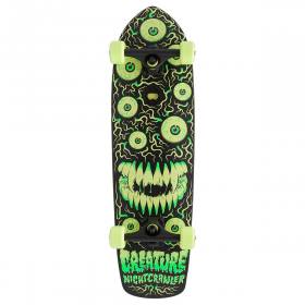 Creature Night Crawler Bottle Cap Cruzer Complete Skateboard - 8.6x30.7