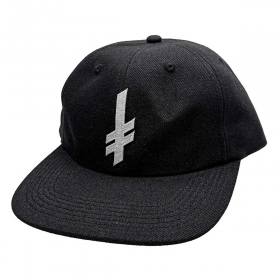 Deathwish Gang Logo Wool Snapback Hat - Black