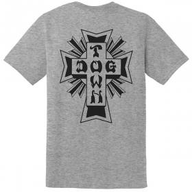Dogtown Cross Logo T-Shirt - Oxford Grey