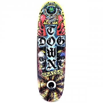 Dogtown Red Dog Cruiser Skateboard Deck - Purple Stain 7.75
