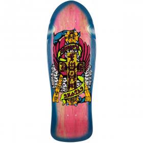 10.125x30.325 Dogtown Eric Dressen Hands Re-Issue Deck -  Pink Stain/Blue Fade