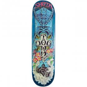 8.5x32.5 Dogtown Shota Kubo Roots Street Deck - Blue Stain