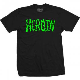 Heroin Dead Toons T-Shirt - Black