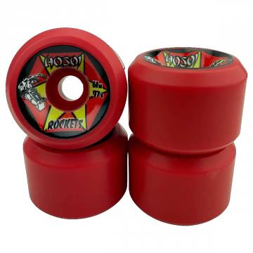 Hosoi Skates Rockets Skateboard Wheels - 61mm 97a Black | SoCal