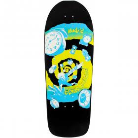 10.625x30.25 Madrid Claus Grabke Glow In The Dark Re-Issue Deck - Black
