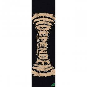 9x33 Mob Independent Trucks Black Metal Span #1 Graphic Griptape - Black/Clear