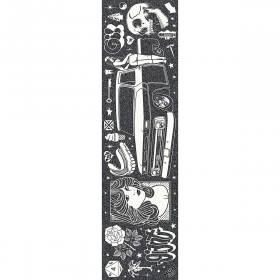 9x33 Mob Mike Giant #2 Graphic Griptape - Black