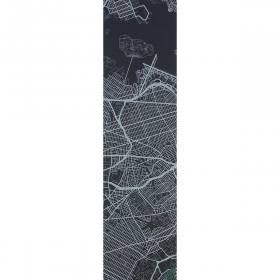 9x33 Mob New York Streets #3 Graphic Griptape - Black
