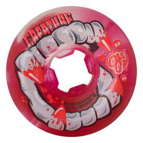 56mm 95a OJ DNA Curbsucker Bloodsuckers Wheels - Red/Clear Swirl